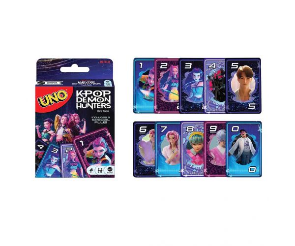 K-POP Démonvadászok UNO kártyajáték - Mattel