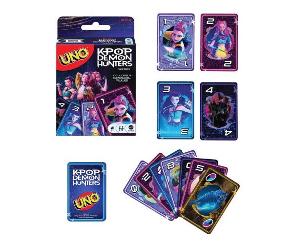 K-POP Démonvadászok UNO kártyajáték - Mattel