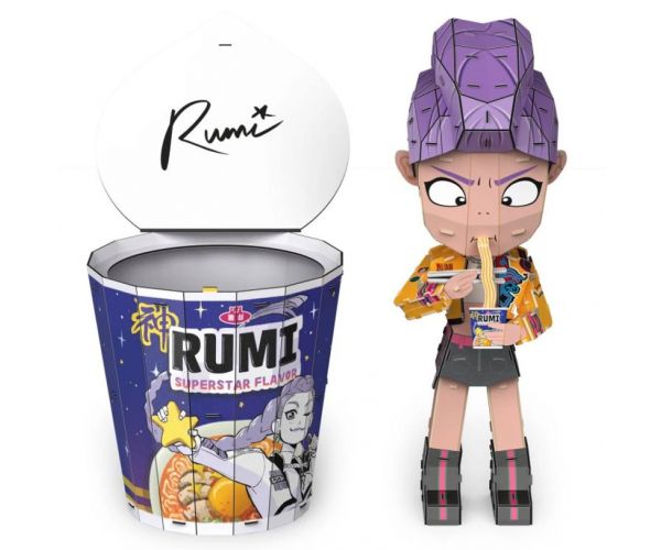 K-Pop Demon Hunters – Rumi ramenpohár 4D puzzle - Spin Master