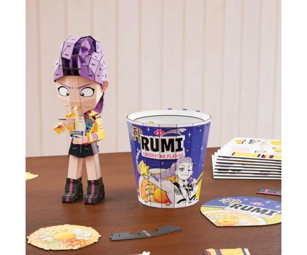 K-Pop Demon Hunters – Rumi ramenpohár 4D puzzle - Spin Master