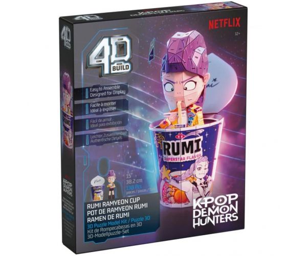 K-Pop Demon Hunters – Rumi ramenpohár 4D puzzle - Spin Master