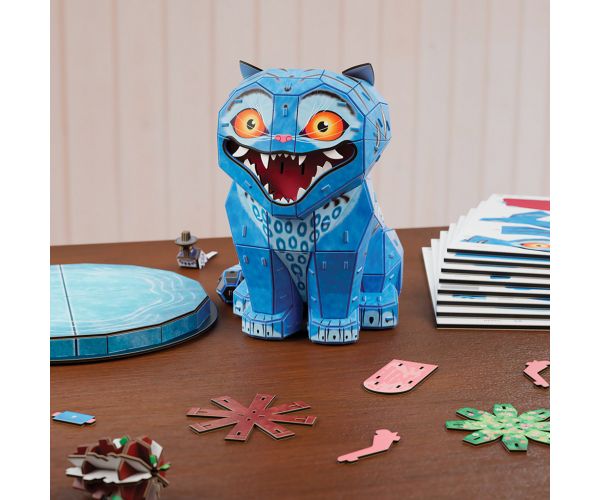 K-Pop Demon Hunters – Derpy tigris és Sussie madár 4D puzzle - Spin Master