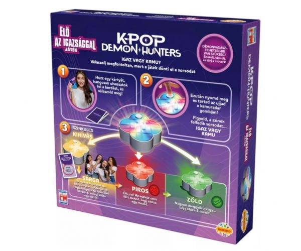 K-Pop Démonvadászok: Elő az igazsággal társasjáték