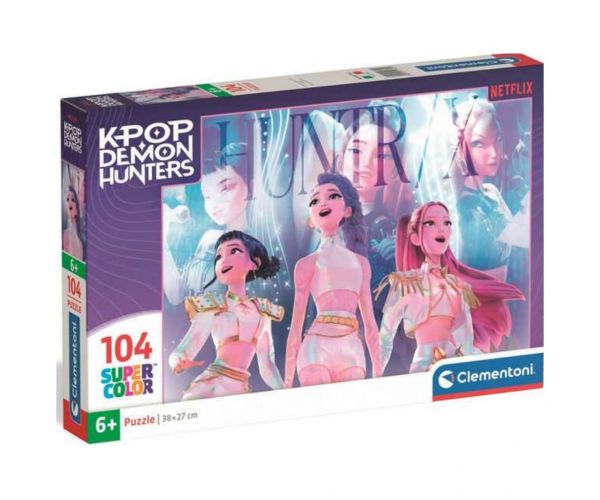 K-pop démonvadászok Super Color puzzle 104 db-os