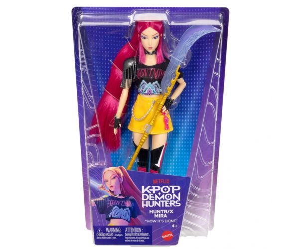 K-Pop Démonvadászok: Mira divatbaba fegyverrel – Mattel