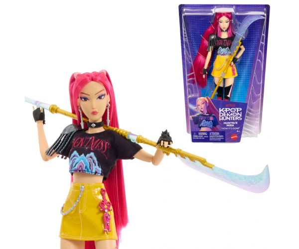 K-Pop Démonvadászok: Mira divatbaba fegyverrel – Mattel