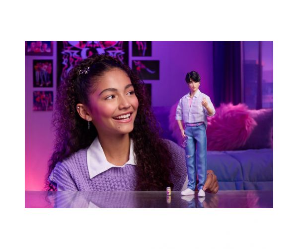 K-Pop Démonvadászok: Saja Boys Jinu divatbaba kiegészítőkkel – Mattel
