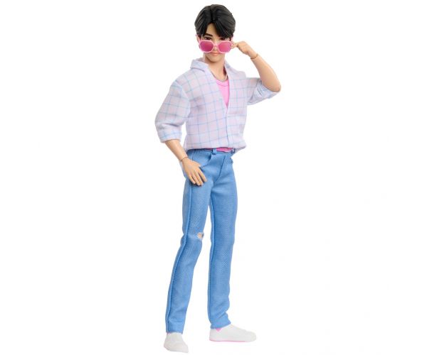 K-Pop Démonvadászok: Saja Boys Jinu divatbaba kiegészítőkkel – Mattel
