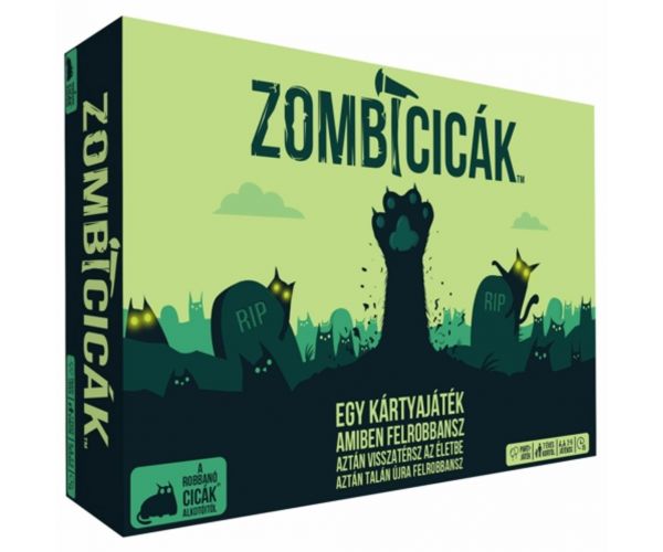 Zombicicák társas kártyajáték