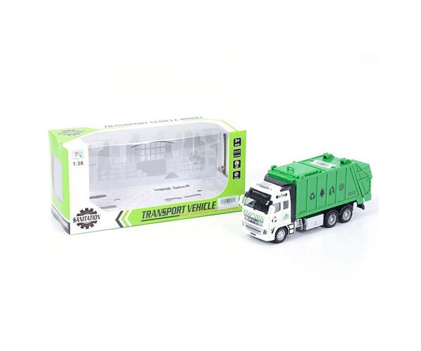 Szelektív hulladékgyűjtő kamion fénnyel és hanggal 1/38