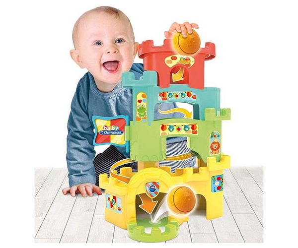 Kastély golyópálya bébijáték - Clementoni baby
