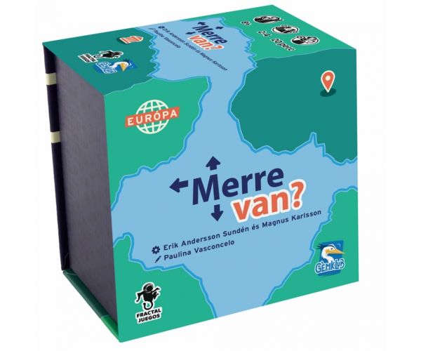 Merre van? - Európa társasjáték