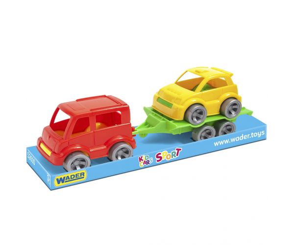 Kid Cars autók pótkocsival - Wader