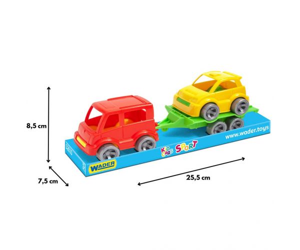 Kid Cars autók pótkocsival - Wader