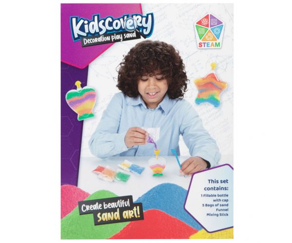 Kidscovery: Sand Art homok művészet kezdő szett