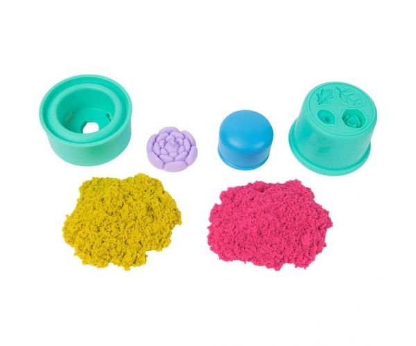 Kinetic Sand: Squish Blossom varázsvirág homokgyurma szett – Spin Master