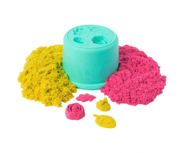 Kinetic Sand: Squish Blossom varázsvirág homokgyurma szett – Spin Master