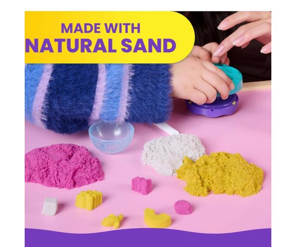 Kinetic Sand: Smoothie készítő mixer 396g homokgyurmával - Spin Master