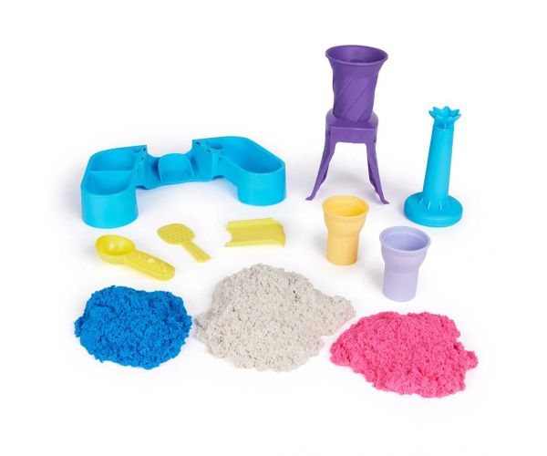 Kinetic Sand: Fagyikészítő homokgyurmás játékszett 396g - Spin Master