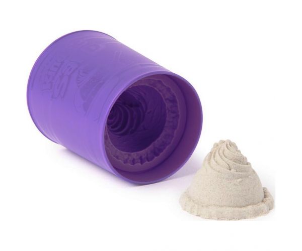 Kinetic Sand: Fagyis doboz fehér homokgyurmával - Spin Master