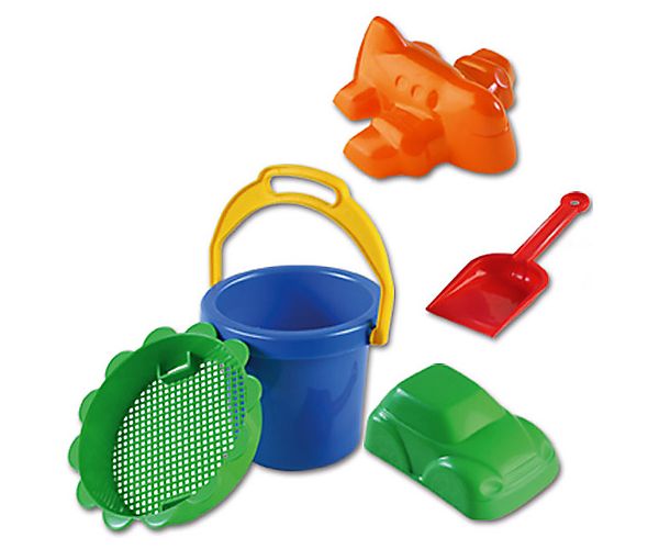 Kisméretű homokozó szett 5 részes- D-Toys