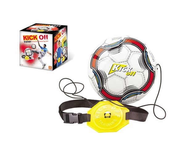 Kick Off - Övre erősített gumi focilabda 23cm