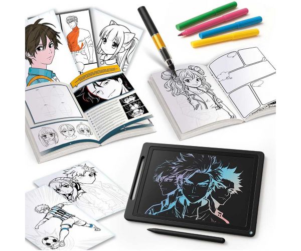 Kids Art: Manga Academy kreatív kifestő - Lisciani