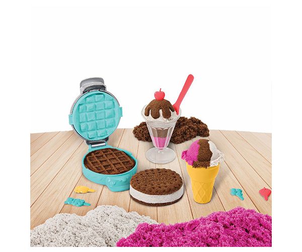 Kinetic Sand: Scents homokgyurma fagyikészítő szett 454g - Spin Master