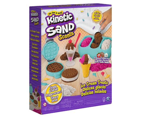 Kinetic Sand: Scents homokgyurma fagyikészítő szett 454g - Spin Master