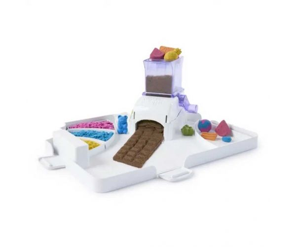 Kinetic Sand: Édesség állomás homokgyurma szett - Spin Master