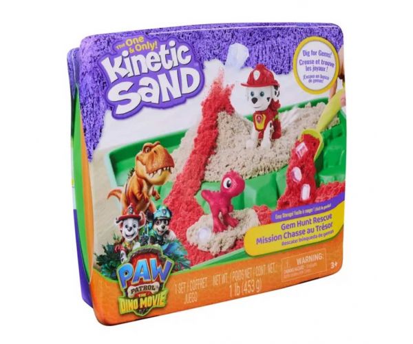 Kinetic Sand: Mancs Őrjárat Marshall homokgyurma játékszett - Spin Master