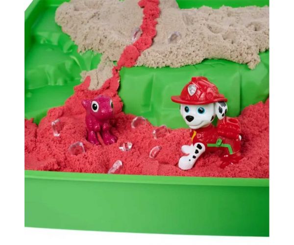 Kinetic Sand: Mancs Őrjárat Marshall homokgyurma játékszett - Spin Master