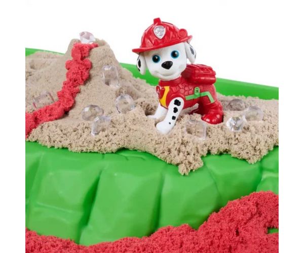 Kinetic Sand: Mancs Őrjárat Marshall homokgyurma játékszett - Spin Master