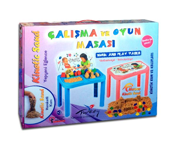 Kinetic Sand: Homokgyurmázó munkaasztal 2 színben