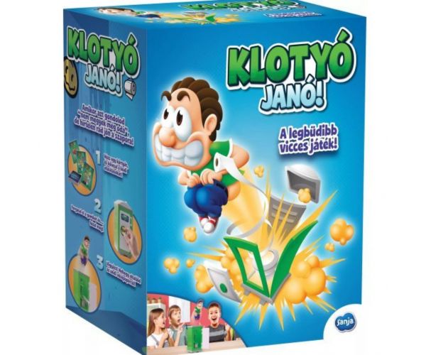 Klotyó Janó vicces társasjáték