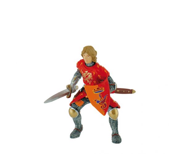 Herceg piros fegyverzettel - Bullyland
