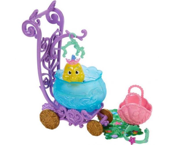 Disney Hercegnők Kiskedvenc hintó Ariel - Mattel