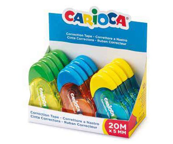 Hibajavító roller 5mmx12m többféle változatban - Carioca