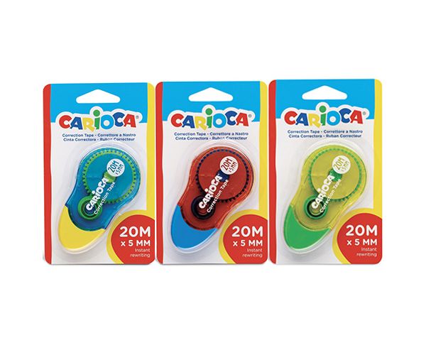 Hibajavító roller 20mx5mm háromféle változatban - Carioca