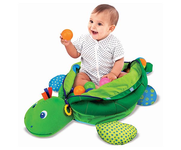 Teknős tutaj labdákkal - Melissa & Doug