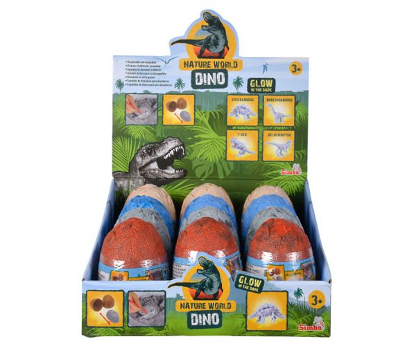Dinoszaurusz csontváz tojásban többféle változatban - Simba Toys