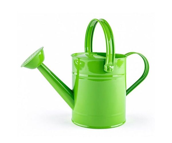 Fém retro locsolókanna zöld színben 1,5L - Woodyland