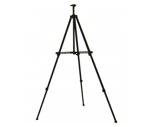 Fém festőállvány hordtáskával 95-160cm
