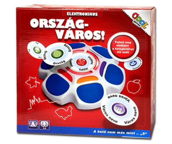 Ország-Város elektronikus társasjáték