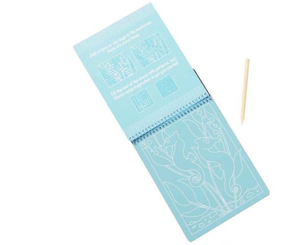 Tengeri élet képkarc készítő kreatív szett - Melissa & Doug