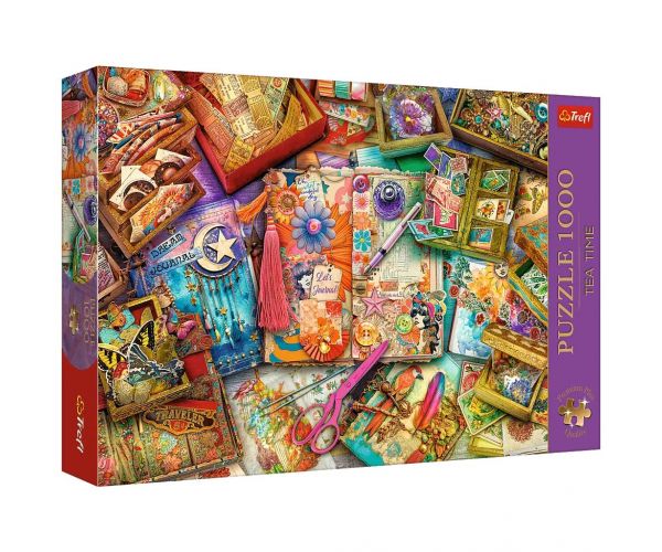 Kreatív asztalka 100db-os Prémium plus quality puzzle - Trefl