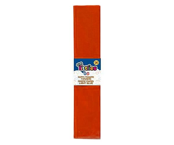 Krepp papír piros színben 50x200cm
