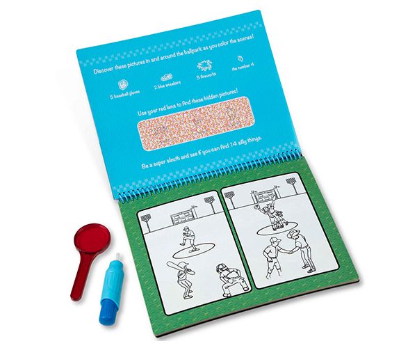 Rajzolás vízzel: A város körül kreatív játék - Melissa & Doug