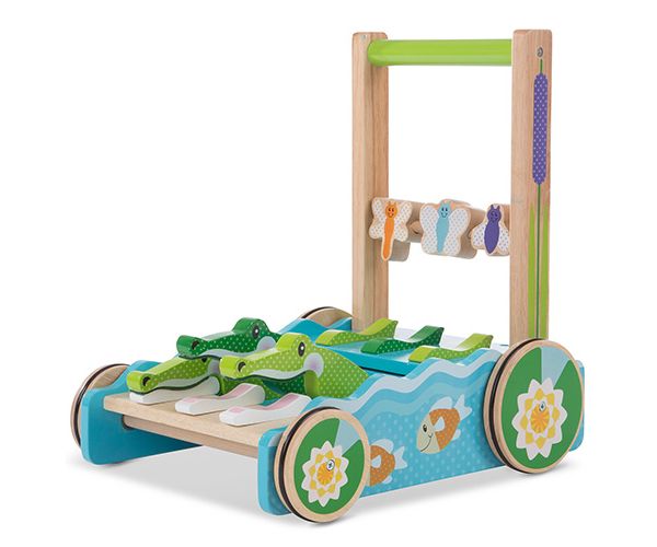 Kroki kattogtató tologató fa járássegítő - Melissa & Doug