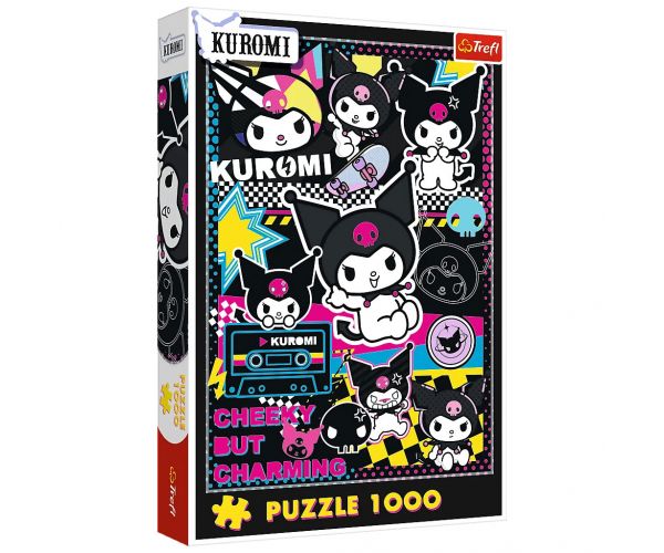 Kuromi csintalanul cuki 1000db-os puzzle - Trefl
